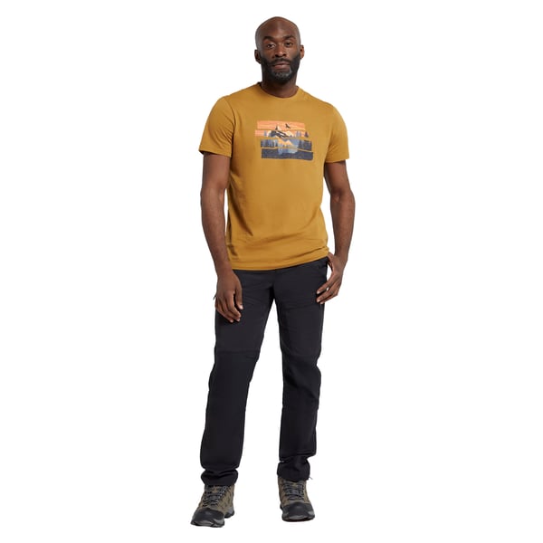 Mountain Warehouse Mens Mountain Explorer Organic Cotton T-Shirt