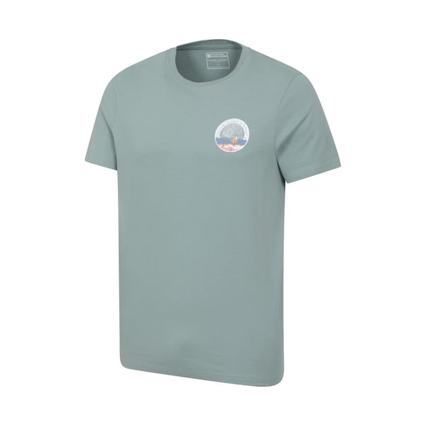 Mountain Warehouse Mens Padstow Printed Organic T-Shirt