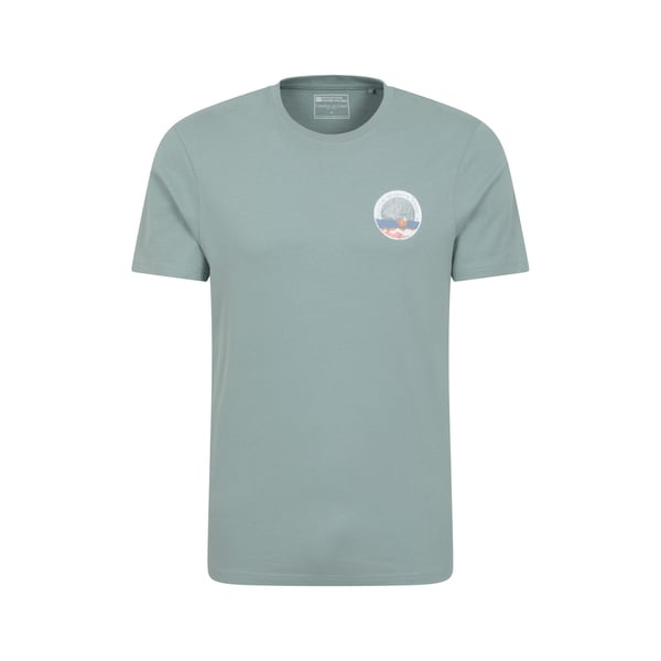Mountain Warehouse Mens Padstow Printed Organic T-Shirt