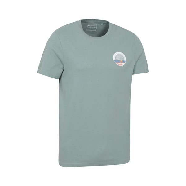 Mountain Warehouse Mens St Davids Printed Organic T-Shirt