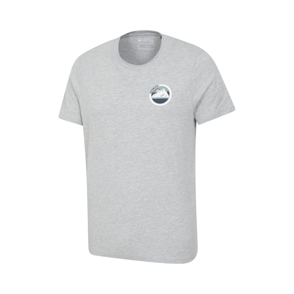 Mountain Warehouse Mens Keswick Mountain Cotton T-Shirt