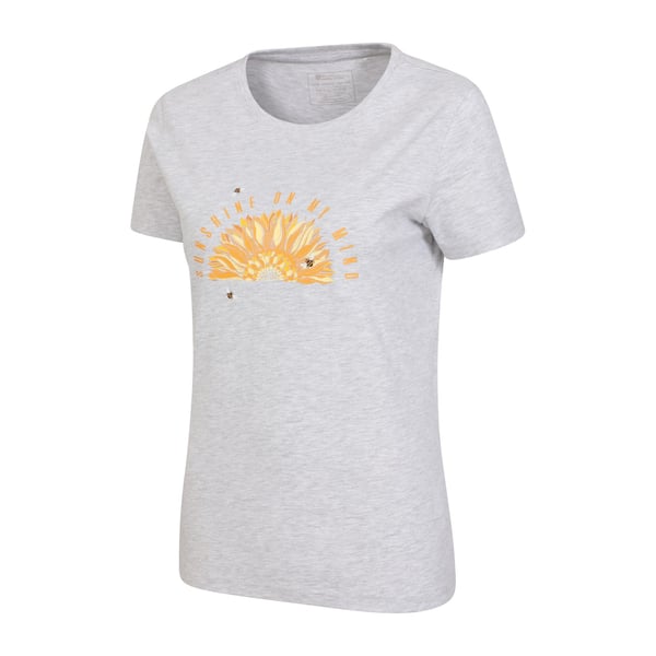 Mountain Warehouse Womens/Ladies Sunshine Sunflower Organic T-Shirt