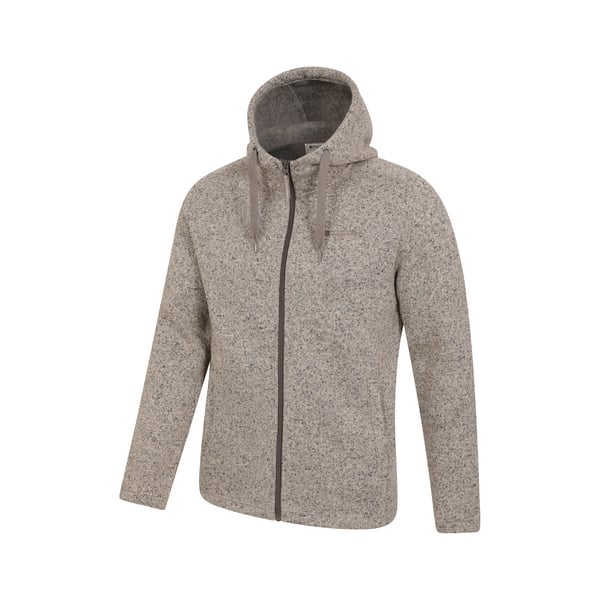 Mountain Warehouse Mens Nevis Fleece Full Zip Hoodie