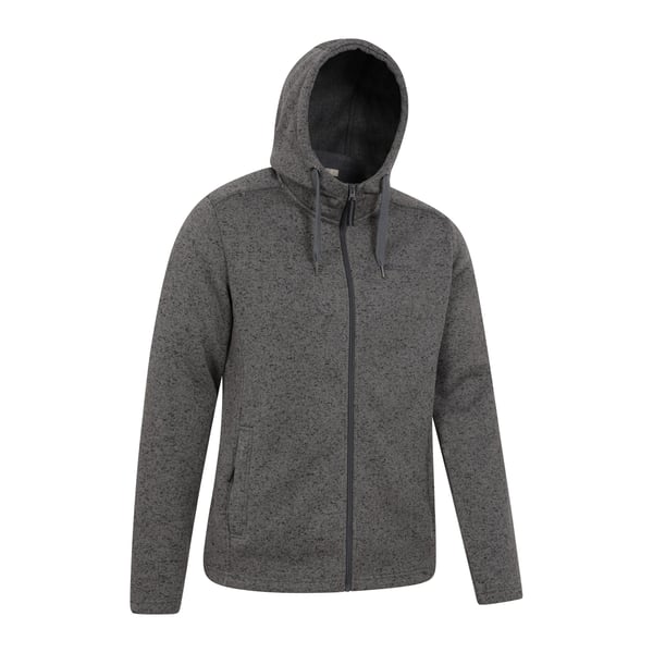 Mountain Warehouse Mens Nevis Fleece Full Zip Hoodie