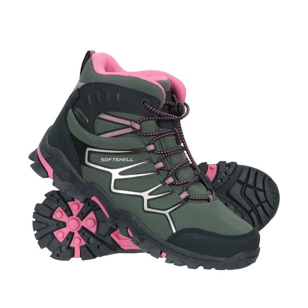 Mountain Warehouse Childrens/Kids Softshell Waterproof Walking Boots