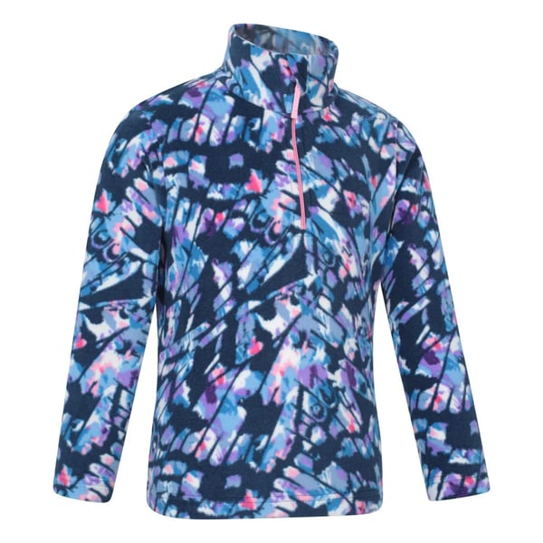 Mountain Warehouse Childrens/Kids Endeavour Abstract Half Zip Fleece Top