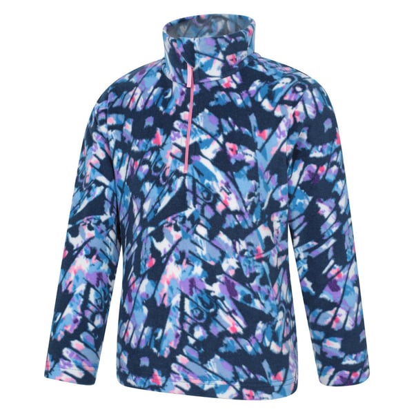 Mountain Warehouse Childrens/Kids Endeavour Abstract Half Zip Fleece Top