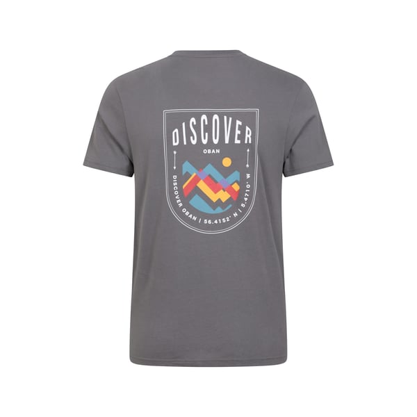 Mountain Warehouse Mens Discover Oban Cotton T-Shirt