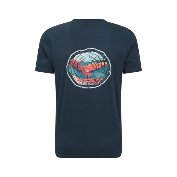 Mountain Warehouse Mens Keswick Tree Ring luomu T-paita