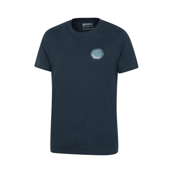 Mountain Warehouse Mens Edinburgh Tree Ring Organic T-Shirt