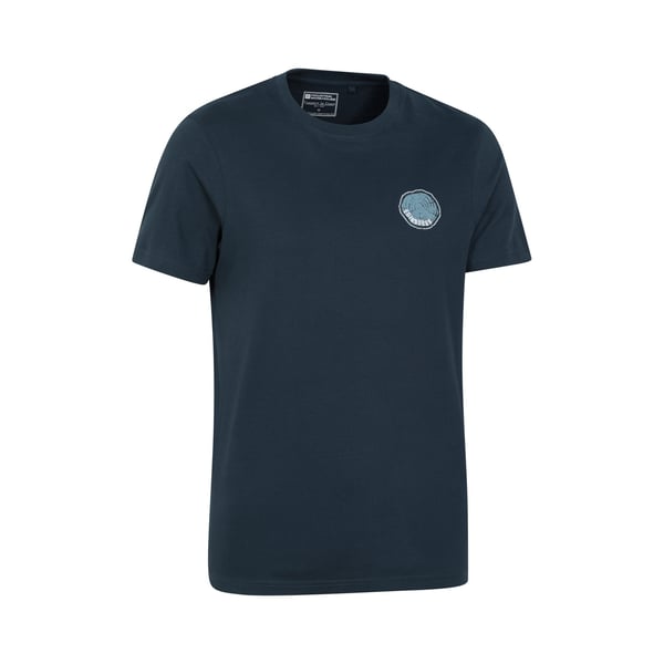 Mountain Warehouse Mens Edinburgh Tree Ring Organic T-Shirt
