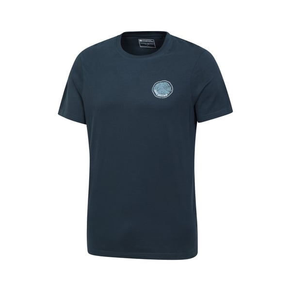 Mountain Warehouse Mens Fort William Tree Ring Organic T-Shirt