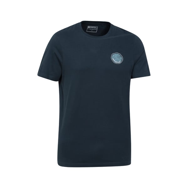 Mountain Warehouse Mens Fort William Tree Ring Organic T-Shirt