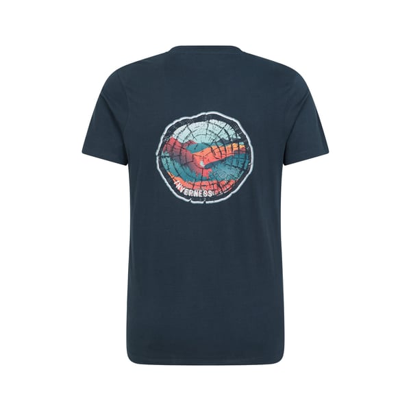 Mountain Warehouse Inverness Tree Ring luomu T-paita miehille