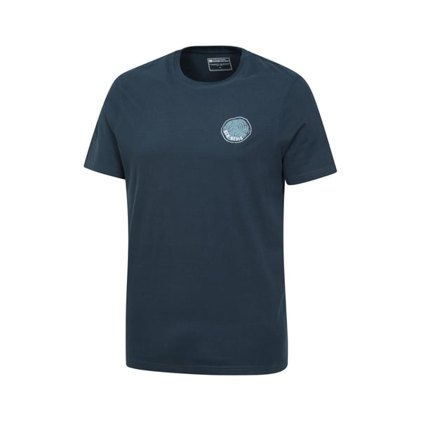 Mountain Warehouse Mens Ben Nevis Tree Ring luomu T-paita