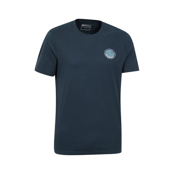 Mountain Warehouse Mens Ben Nevis Tree Ring luomu T-paita