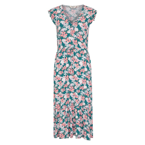 Mountain Warehouse Womens/Ladies Cyprus Tiered Ruffles Dress Mountain Warehouse Womens/Ladies Cyprus Tiered Ruffles Dress