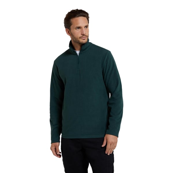 Mountain Warehouse Mens Camber II Half Zip Fleece Top