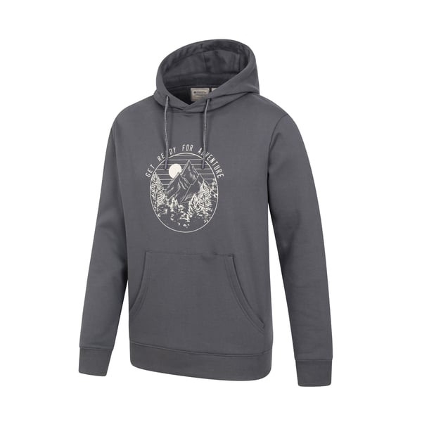 Mountain Warehouse Mens Get Ready For Adventure Hoodie