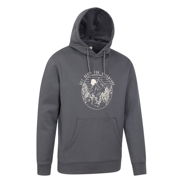 Mountain Warehouse Mens Get Ready For Adventure Hoodie
