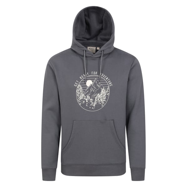 Mountain Warehouse Mens Get Ready For Adventure Hoodie