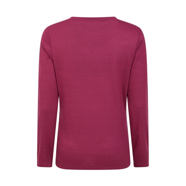 Mountain Warehouse Womens/Ladies Agra Slub Long-Sleeved Top