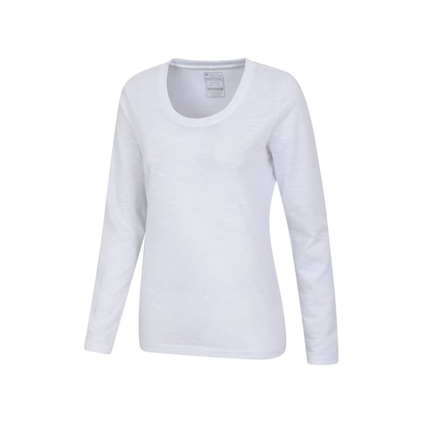 Mountain Warehouse Womens/Ladies Agra Slub Long-Sleeved Top