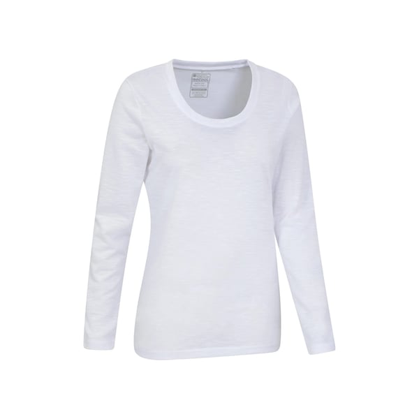 Mountain Warehouse Womens/Ladies Agra Slub Long-Sleeved Top