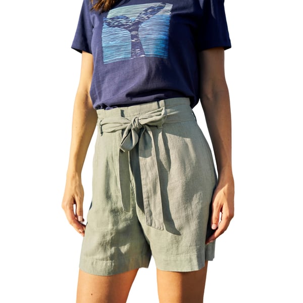 Mountain Warehouse Naisten Oatley pellavasekoiteshortsit