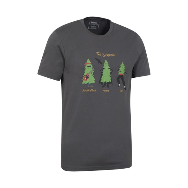 Mountain Warehouse Miesten Spruce Springsteen luomu T-paita