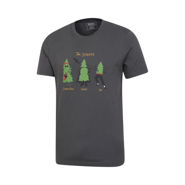 Mountain Warehouse Miesten Spruce Springsteen luomu T-paita
