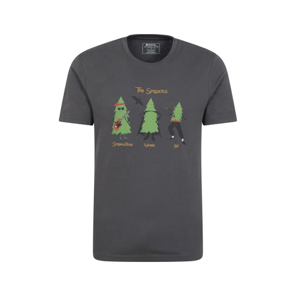 Mountain Warehouse Mens Spruce Springsteen Organic T-Shirt