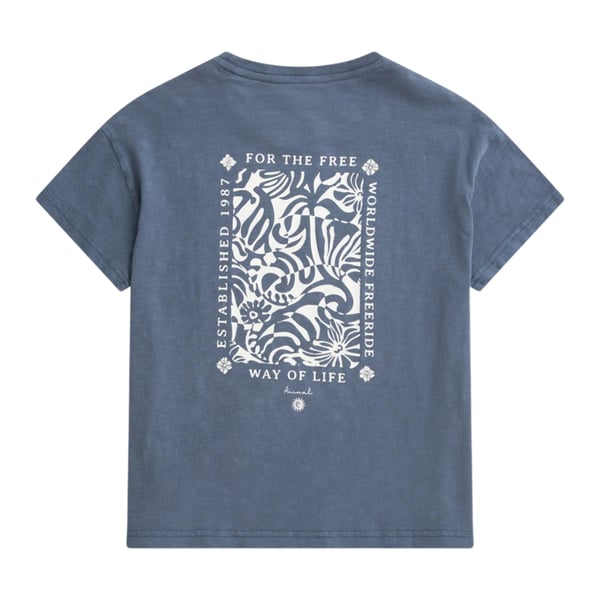 Animal Womens/Ladies Phoenix Organic T-Shirt