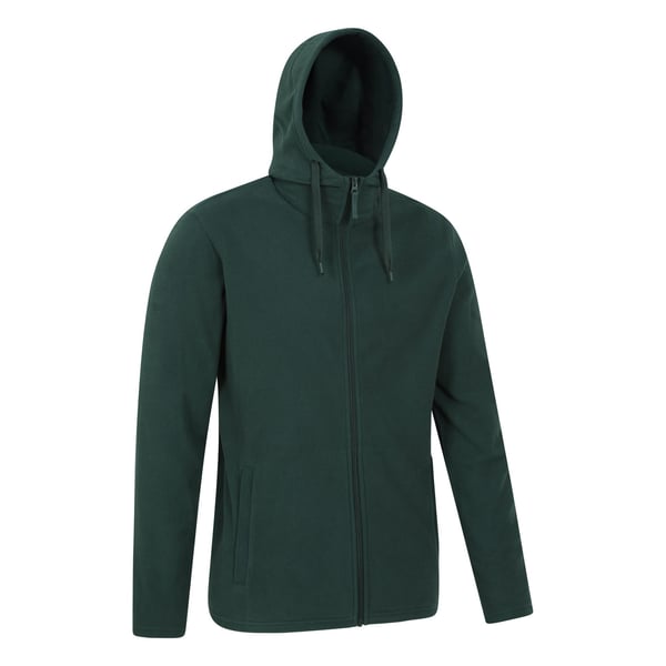 Mountain Warehouse Mens Camber Fleece Full Zip Hoodie