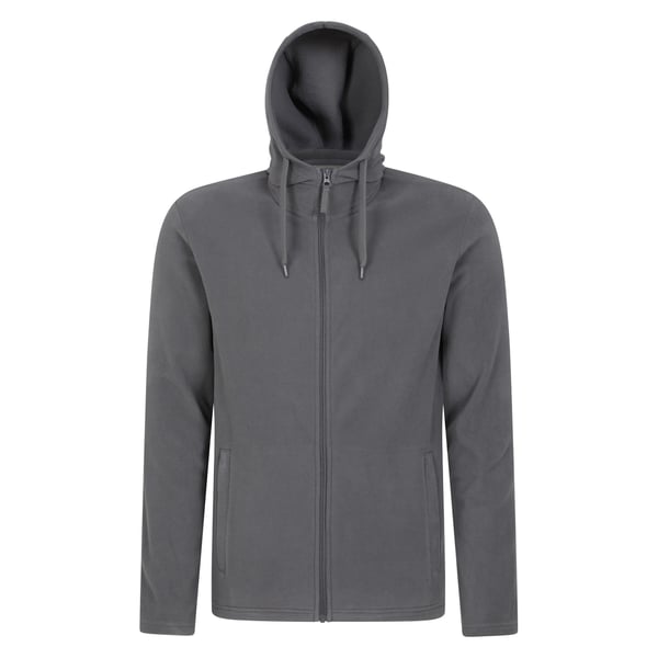 Mountain Warehouse Mens Camber Fleece Full Zip Hoodie