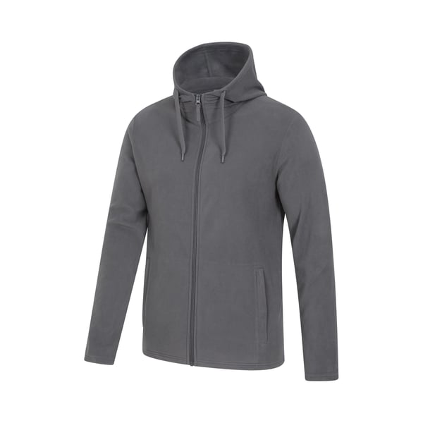 Mountain Warehouse Mens Camber Fleece Full Zip Hoodie