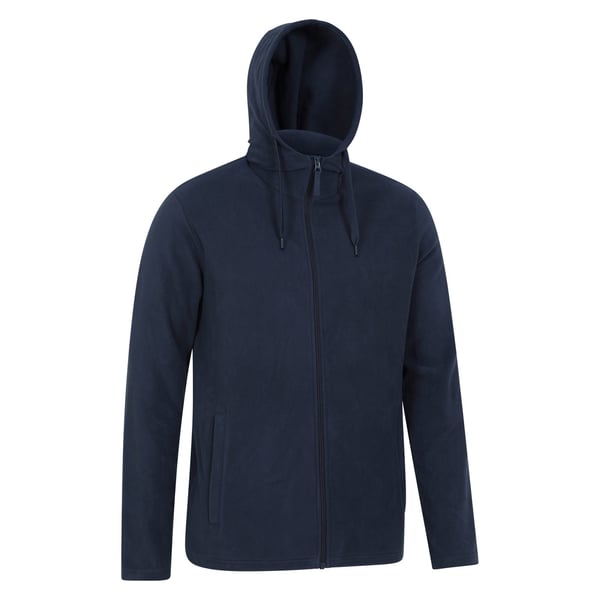 Mountain Warehouse Mens Camber Fleece Full Zip Hoodie