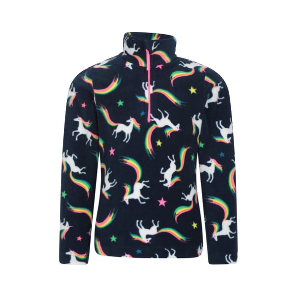 Mountain Warehouse Lasten Endeavour Yksisarvinen Puolivetoketjullinen Fleecetoppi