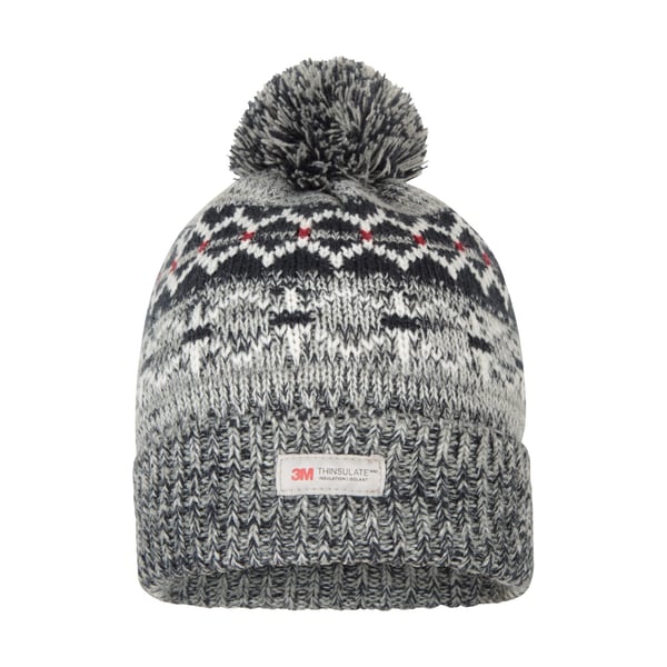 Mountain Warehouse Mens Fair Isle Thinsulate Beanie
