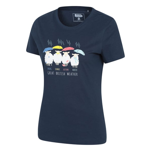 Mountain Warehouse Womens/Ladies Great British Weather T-Shirt