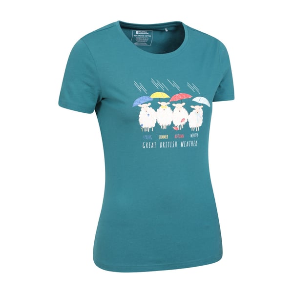 Mountain Warehouse Naisten Great British Weather T-paita