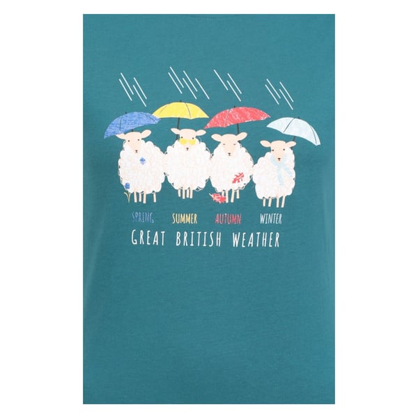 Mountain Warehouse Womens/Ladies Great British Weather T-Shirt