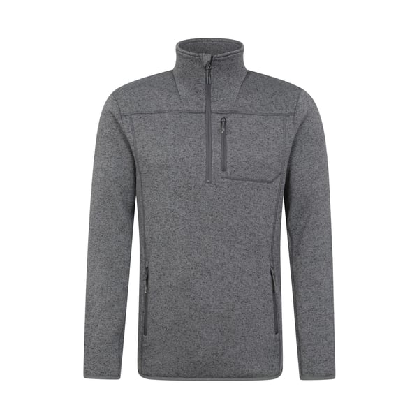 Mountain Warehouse Mens Helford Half Zip Fleece Top