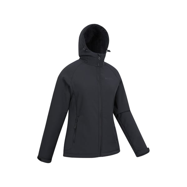 Mountain Warehouse Womens/Ladies Arctic Faux Fur Lined Water Resistant Soft Shell Jacket