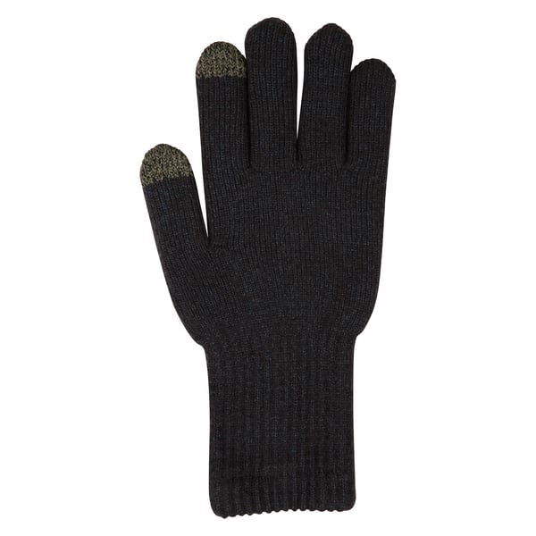 Mountain Warehouse Mens Gripped Waterproof Knitted Winter Gloves