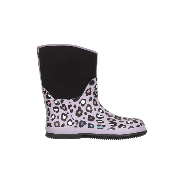 Mountain Warehouse Barn/Kids Puddle Leopardmönstrade Muckerstövlar