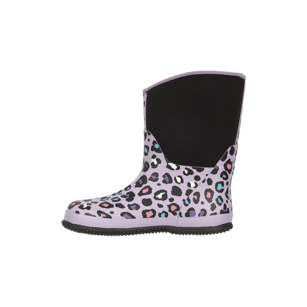 Mountain Warehouse Barn/Kids Puddle Leopardmönstrade Muckerstövlar