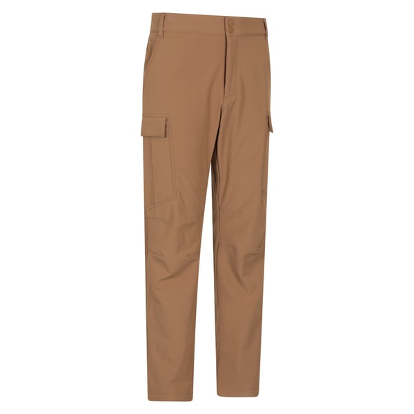 Mountain Warehouse Mens Beacon Softshell Fleece Lined Trousers
