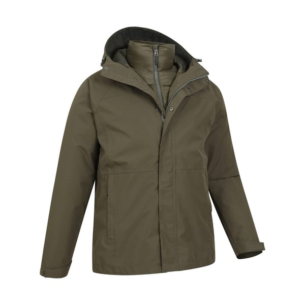 Mountain Warehouse Mens Alaskan 3 In 1 Waterproof Jacket
