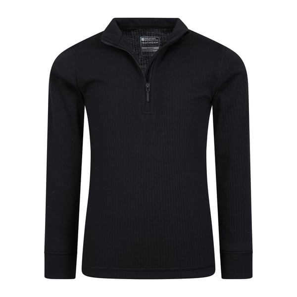 Mountain Warehouse Childrens/Kids Talus Zip Neck Base Layer Top